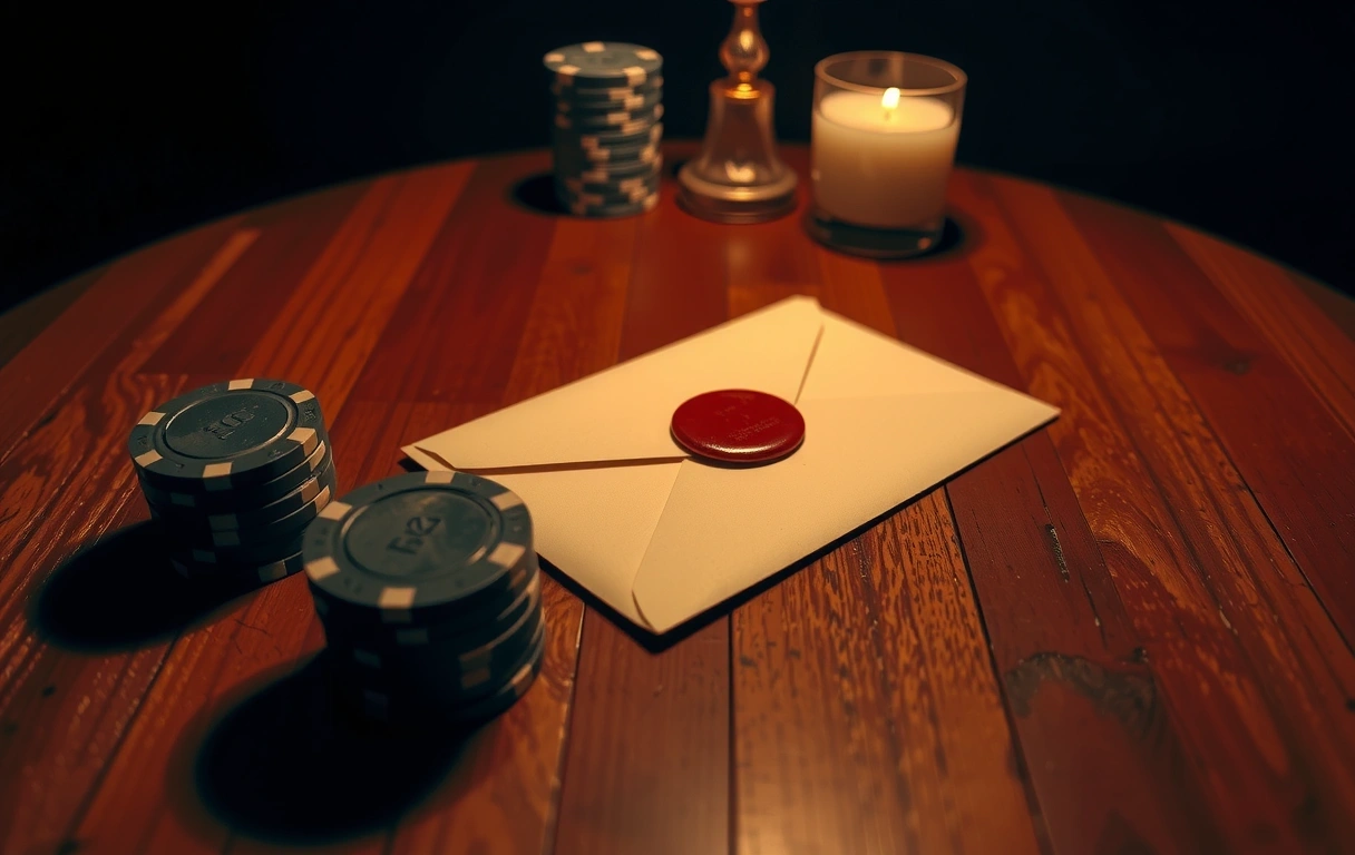 Atmospheric poker setting